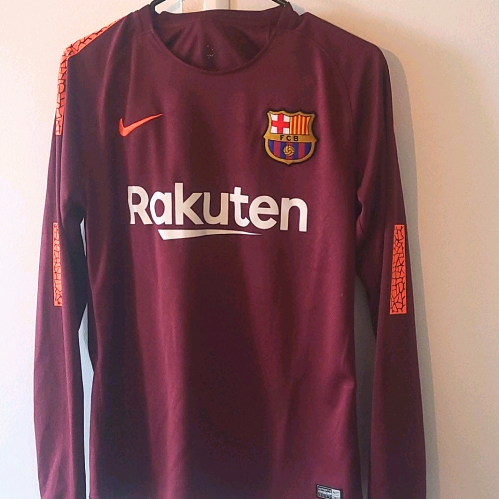 Nike Barcelona fc long sleeve Jersey